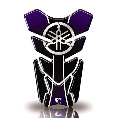 Protetor De Tanque Adesivo Moto Factor Fazer Yamaha Diapasão Azul Cor Azul