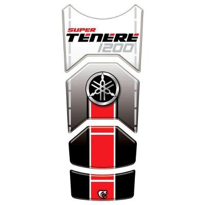 Protetor Tanque Resinado 3d Compatível Super Ténéré 1200 29x12cm Cor Preto