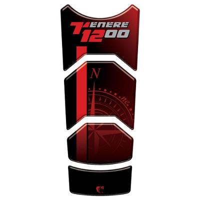 Protetor Tanque Adesivo Super Tenere 1200 Azul 2011 A 2020 Vermelho Cor Preto