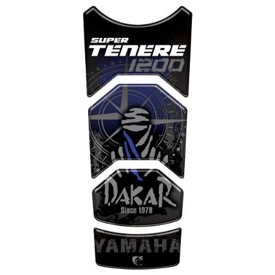 Protetor Tanque Adesivo Super Tenere 1200 2011 A 2020 Azul Cor Preto