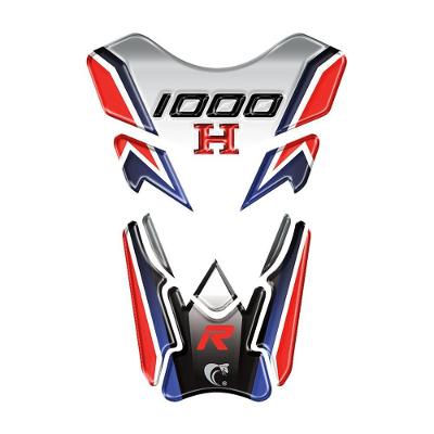 Protetor De Tanque Resinado 3de Moto Cbr 1000 Cor Branco