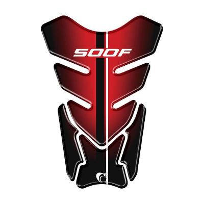 Protetor Tanque Adesivo Resinado Compativel Cb500f Vermelho Cor Vermelho