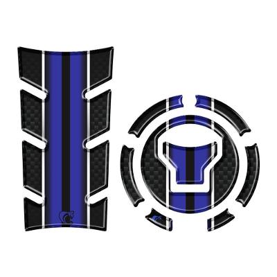 Kit Protetor Nova Cg Fan 160 2025 Azul Carbono Azul