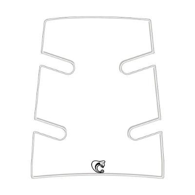 Protetor Tanque Suzuki V-stron 800 Transparente Transparente