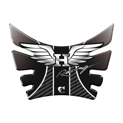 Protetor Tanque Racing Cross Bros 160-nsx, Falcon, Xre 190 Preto E Cinza