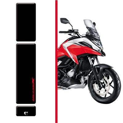 Protetor De Tanque Adesivo Moto Honda Nc750x 2021-2025 Vermelho E Preto