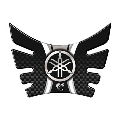 Protetor De Tanque Adesivo Resinado Para Yamaha Lander E Crosser Carbono Carbono