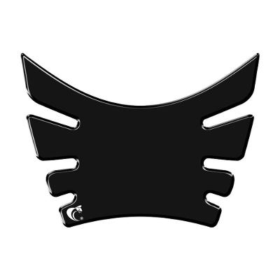 Protetor De Tanque Adesivo Moto Bros 160 Nsx Falcon Xre 190 Lander Crosser Preto Liso Preto Liso