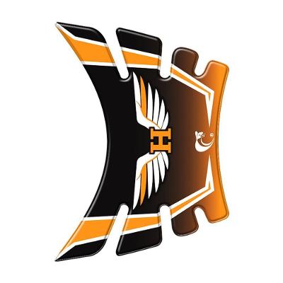 Protetor Tanque Cross Bros 160 Laranja E Preto Laranja Preto