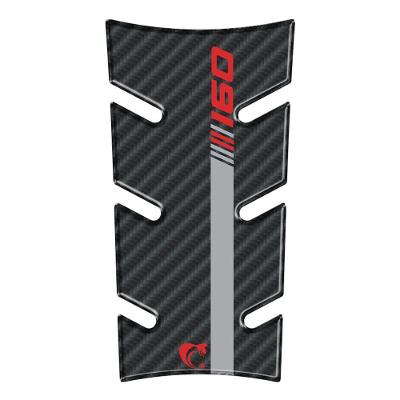 Protetor De Tanque Moto Start 160 Ano 2025 Preto E Cinza Cinza Preto