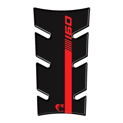 Protetor De Tanque Moto Start 160 Ano 2025 Preto Preto E Vermelho