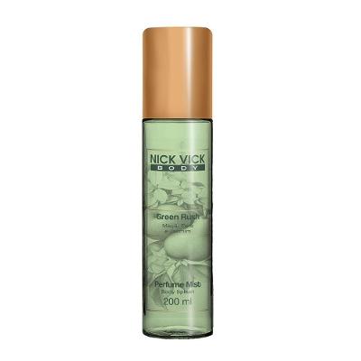 Perfume Mist Body Splash Nick Vick Body Green Rush 200ml