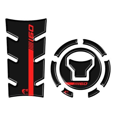 Kit Protetor Nova Cg Fan 160 - 2025- Preto E Vermelho Preto E Vermelho