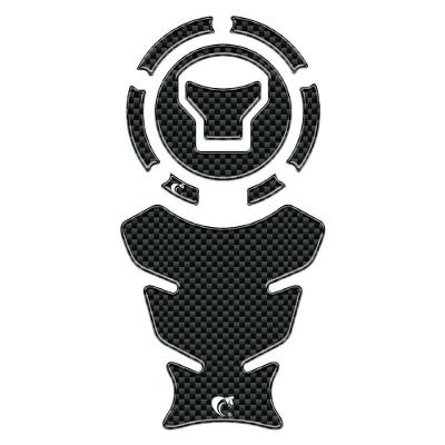 Kit Protetor De Tanque Adesivo Moto Honda Xre 190cc 300cc 2025-26 Carbono Carbono