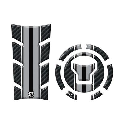 Kit Adesivo Protetor Tanque E Bocal Moto Honda Cg Titan 160 Ano 2025 Preto