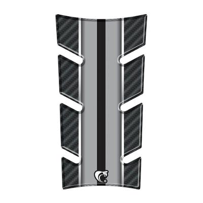 Adesivo Resinado Protetor Tanque Moto Honda Cg Titan 160 Ano 2025 Preto Preto