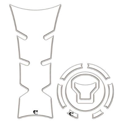 Kit Adesivo Protetor De Tanque Moto Honda Cb Twister 300f 2025 - Transparente Transparente