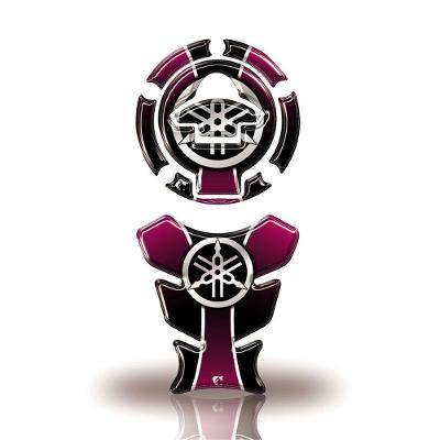 Adesivo Resinado Protetor Tanque E Bocal Moto Yamaha Acima 2016 Pink Pink