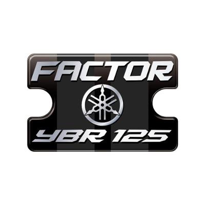 Adesivo Protetor Resinado Burrinho De Freio Factor Ybr 125 Prata Prata