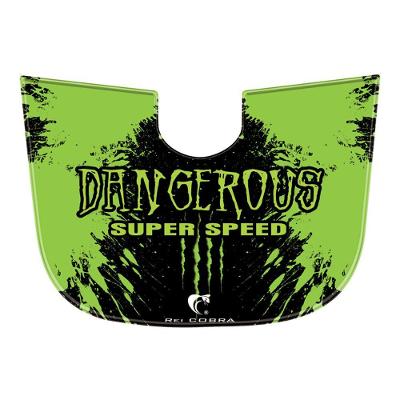 Adesivo Protetor De Rabeta Ybr 2003 A 2008 Verde Preto