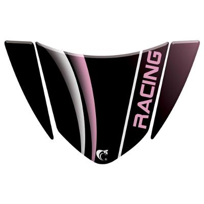 Adesivo Protetor De Rabeta Honda Cg Titan 125 (2008 A 2010) Rosa Rosa