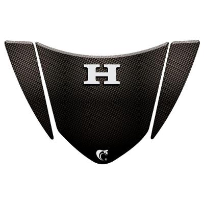 Adesivo Protetor De Rabeta Honda Cg Titan 125 (2008 A 2010) Carbono Carbono