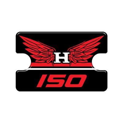 Adesivo Protetor Resinado Burrinho De Freio Cg 150 Start ,fan,titan E Cargo Vermelho Vermelho