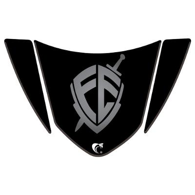 Adesivo Protetor De Rabeta Honda Cg Titan 125 (2008 A 2010) Preto Fé Preto