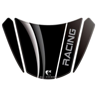 Adesivo Protetor De Rabeta Honda Cg Titan 125 (1999 A 2008) Cinza