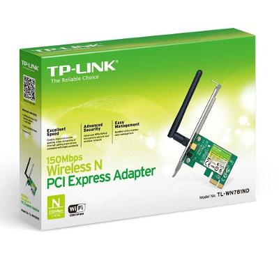 Adaptador Placa Pci Express Wireless Tp-link 150 Mbps