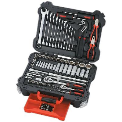 Jogo Ferramentas Cv 113 Peças Caixa Plástica Kawashima