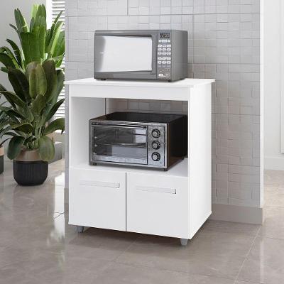 Armário Multiuso Lira 2 Portas Cozinha Mb1 Cor Branco