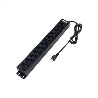 Filtro De Linha Force Line 1,5 Metros Bivolt 12 Tomadas...