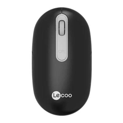 Mouse Sem Fio Recarregável Lenovo Lecoo Ws207 Preto
