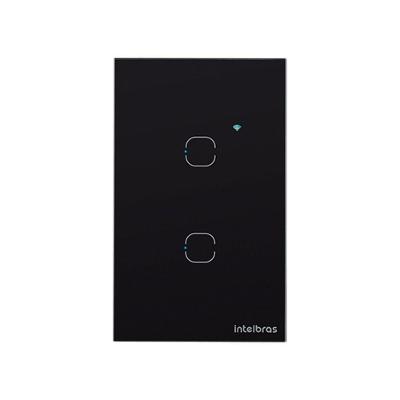 Interruptor Smart Zigbee Touch 2 Preto Ezs 1002 4850048