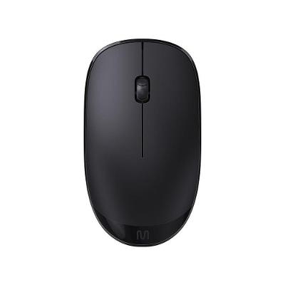 Mouse Sem Fio Ms300 Dpi1200 3 Botões Slim Preto Mo380