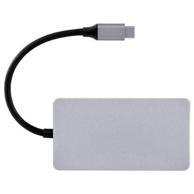 Hub Usb Tipo C Com 2 Hdmi + Vga + Usb 3.0 - Hc-5vga