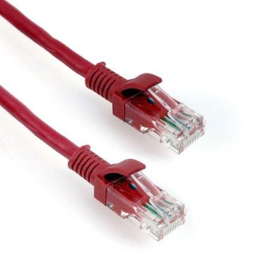 Patch Cord Cat6e Vermelho 1,5m Pluscable