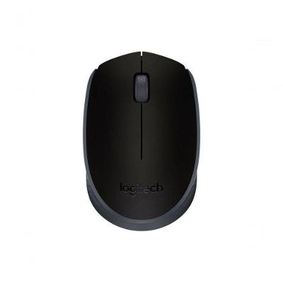 Logitech Mouse óptico M170 Sem Fio Preto