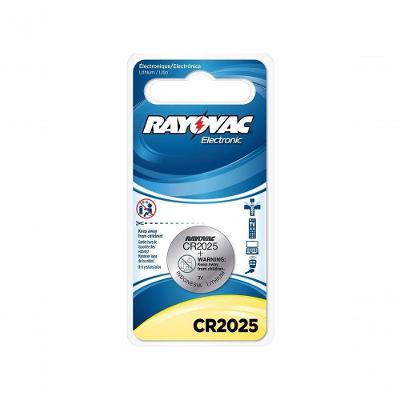 Bateria Lithium Rayovac Cr2025 Botão 3v