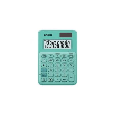 Calculadora Mesa Ms-7uc Verde 10 Dígitos