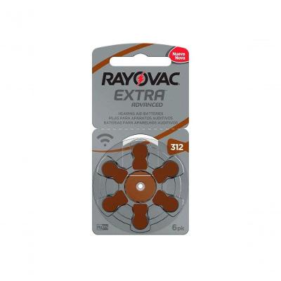 Bateria Auditiva Tamanho 312 C- 6 Unid.