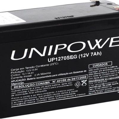 Bateria 12v 7,0ah Segurança