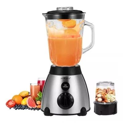 Liquidificador Triturador De Alimentos Copo De Vidro 2 Em 1 220V