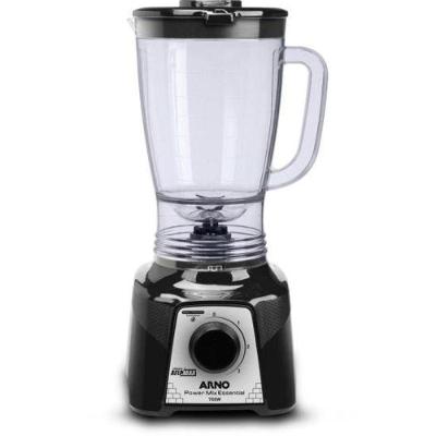 Liquidificador Arno Power Mix Essential 700W 2,4L 3 Velocidades Preto 110V