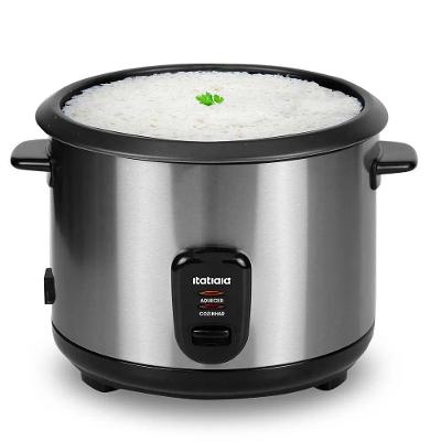 Panela De Arroz Elétrica 8 Xícaras 1,5L 500W Inox 110V