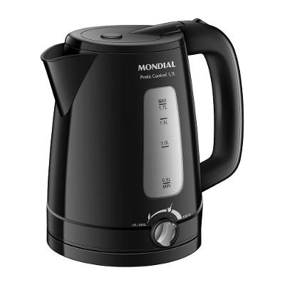 Chaleira Elétrica Mondial Pratic Control CE-17-BC 17L Preto 1200W 110V