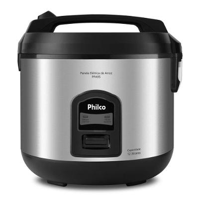 Panela de Arroz Elétrica Philco PPA95 5L 900W Antiaderente Inox 220V