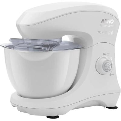 Batedeira Planetaria Arno Super Chef Km00/01 750W 15V 5L Branco 110V