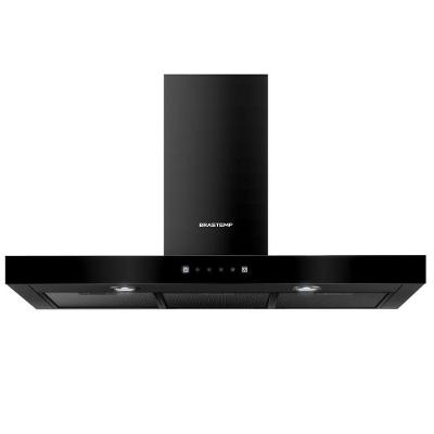Coifa Brastemp Eclipse Tbox 90cm Parede Preta BAE90APBNA 220V